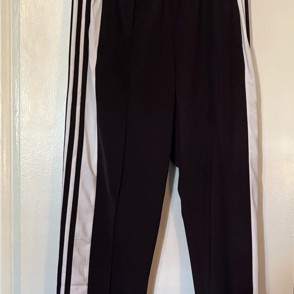 Adidas Black and White Adibreak Track Pants